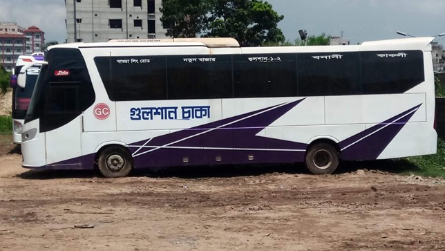 Gulshan Chaka Bus Branding in Bangladesh, Dhaka